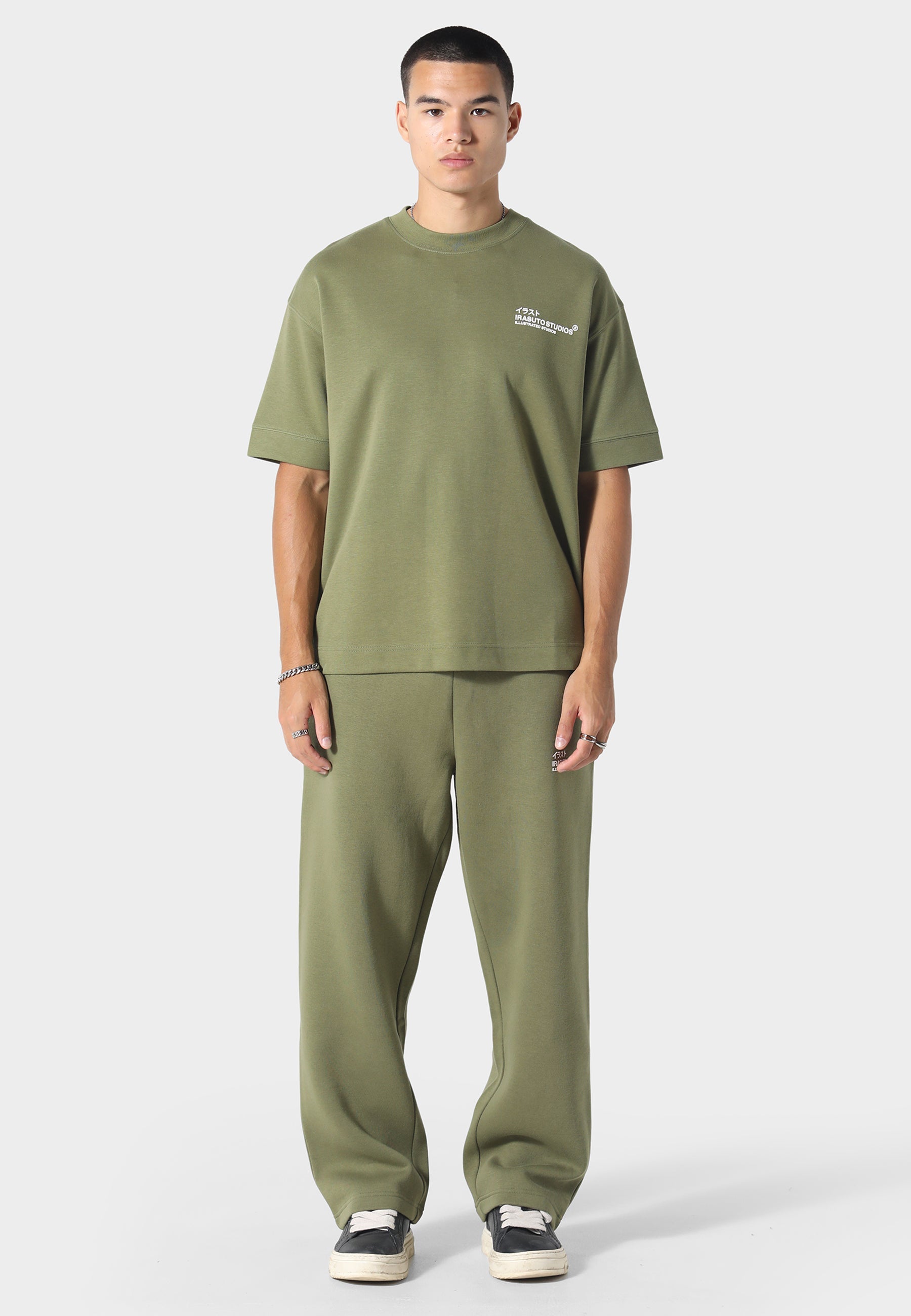 Irasuto Studios Koi Khaki T-Shirt